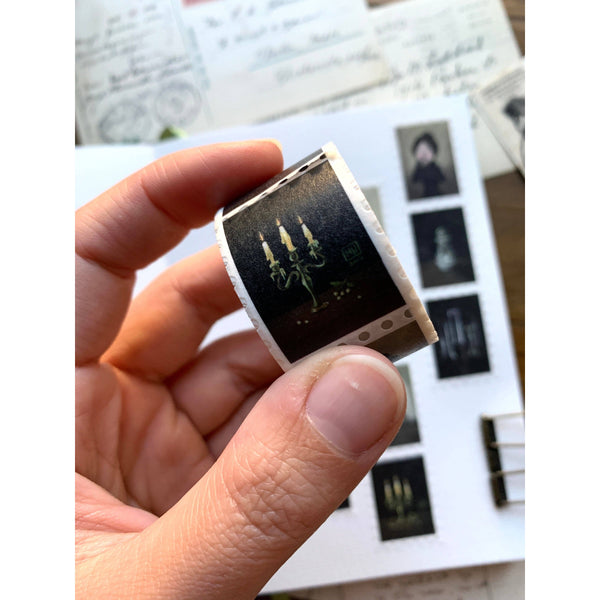 Haunted Victorian Manor Stamp Washi Tape