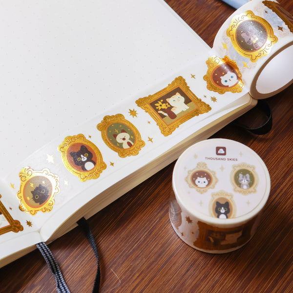 Grand Meowster Gallery 30mm Foiled Washi Tape