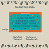 I Like to Buy Stickers Waterproof Vinyl Sticker