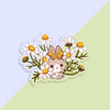 Jackalope's Garden Transparent Vinyl Sticker
