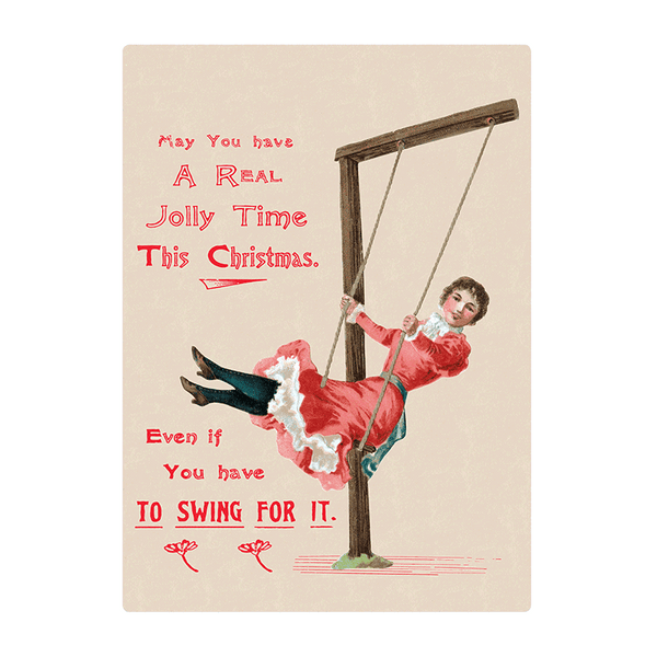 We Wish You a Crazy Christmas Postcard Book