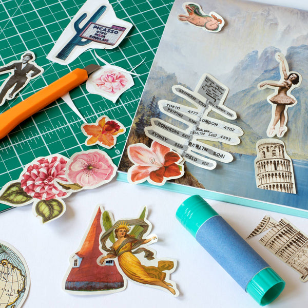 Cut Up This Book and Create Your Own Wonderland: 1,000 Unexpected Images for Collage Artists