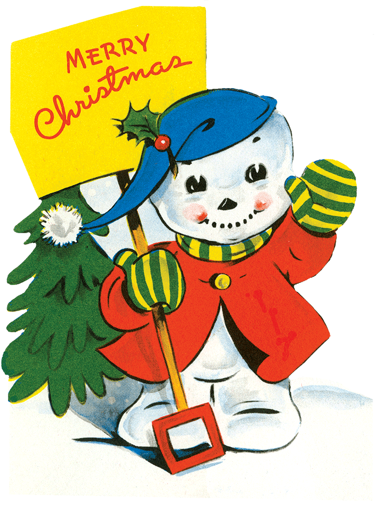 Christmas Cheer Die Cut Greeting Card Packet