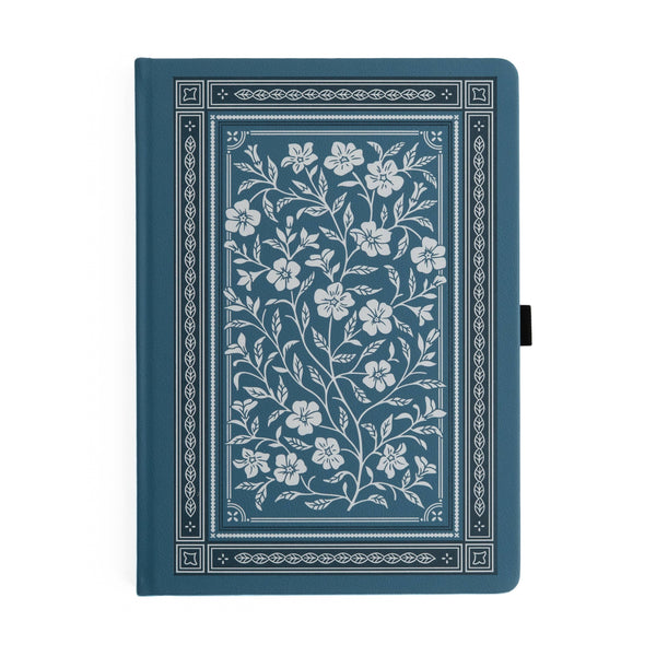 Wild Periwinkle A5 Kraft Dot Notebook