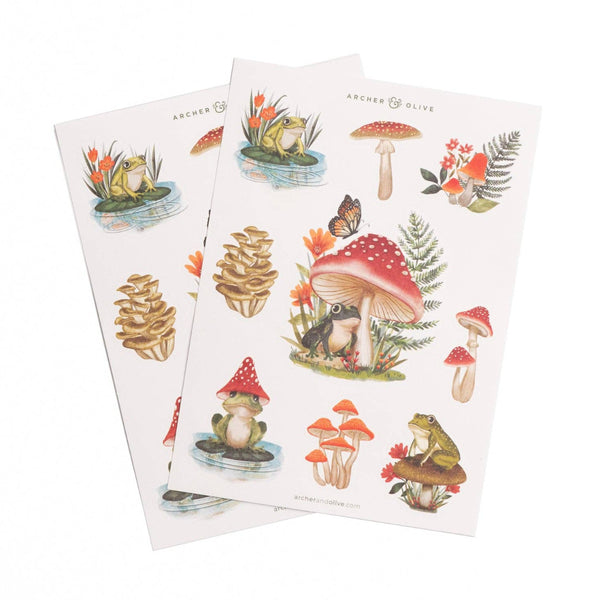Mushroom Monarch Sticker Sheets