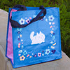 Floral Cats Medium Shopping Bag