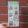 Stationery Store Washi Sticker Sheet