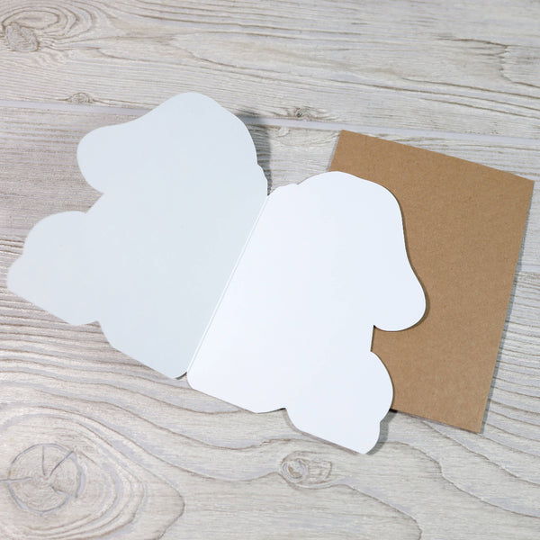 This Too Shall Fuck Off Die-Cut Greeting Card