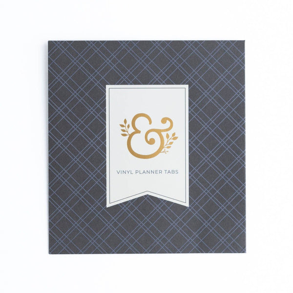 Blues & Greens Vinyl Planner Tabs