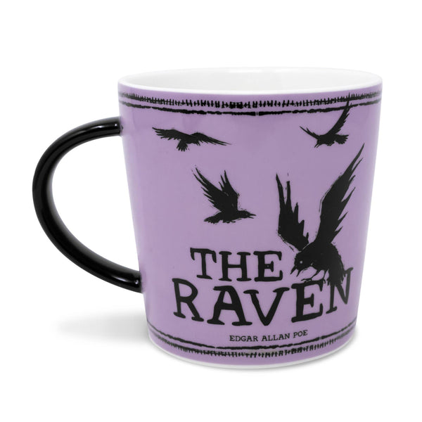 The Raven Ceramic Mug in Pale Purple