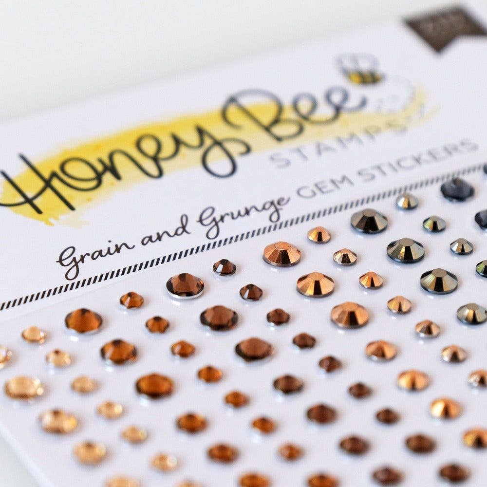 Grain & Grunge Adhesive Gems