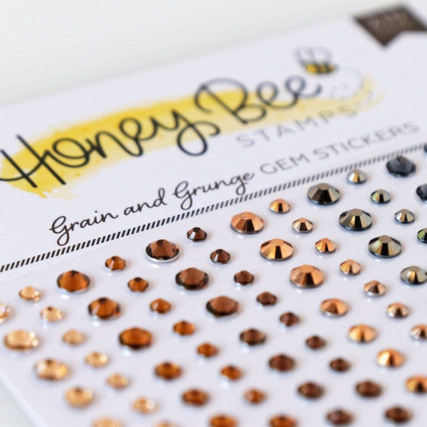 Grain & Grunge Adhesive Gems