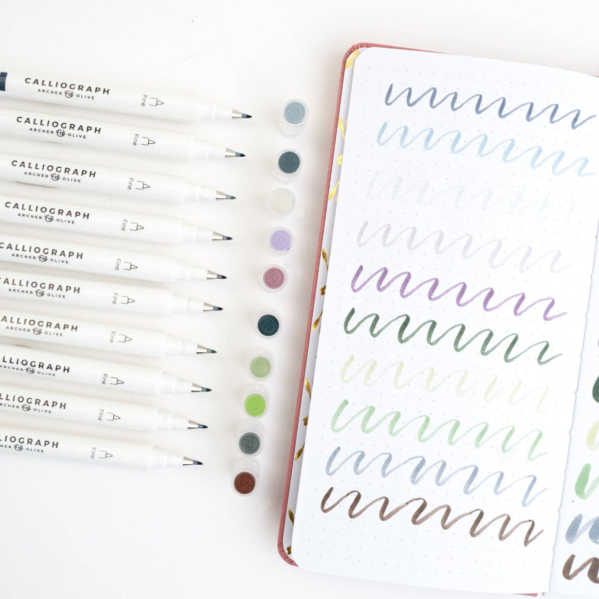 Winterscapes Calliographs | Set of 10