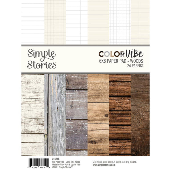 Woods + Ledger 6x8 Paper Pad | Color Vibe