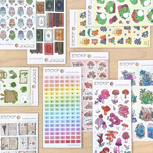 Kitties in Dreamland Sticker Sheet | @loststreetkat