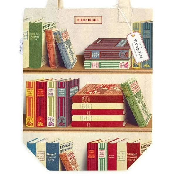 Bibliotheque Library Books Tote