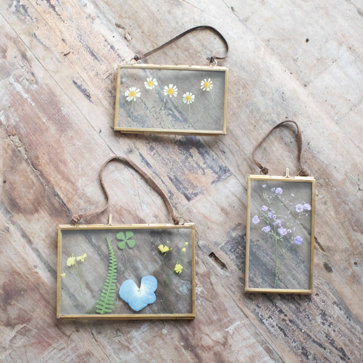 Brass Mini Floating Frames