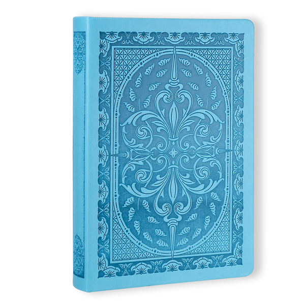 Victoria's Journals Vintage Style Diary/Notebook (Light Blue)