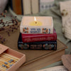 Jane Austen Book Stack Candle | Earl Grey & Honey