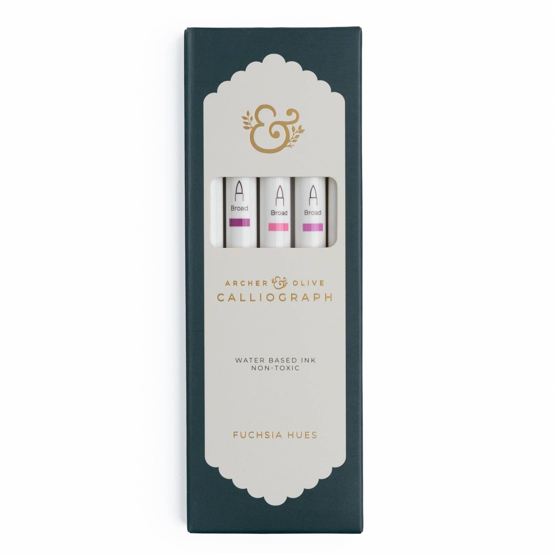 Fuchsia Hues Pen Sets | Acryolgraphs or Calliographs