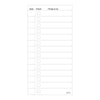 Navy To Do List Memo Pad