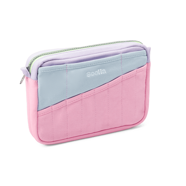 80's Windbreaker 20-Pocket Stationery/Artist Pouch