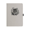 Radiant Raccoon A5 Lined Hardcover Notebook