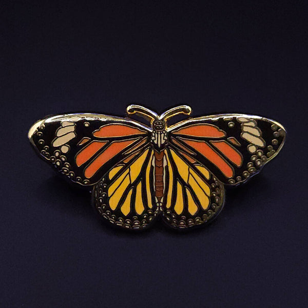Zodiac Butterfly and Moth Enamel Pin Collection