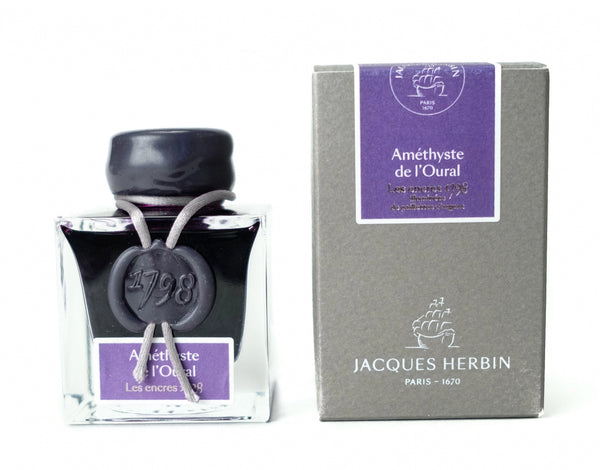 Herbin 1798 Ink with Silver Shimmer | 50mL {multiple colors}