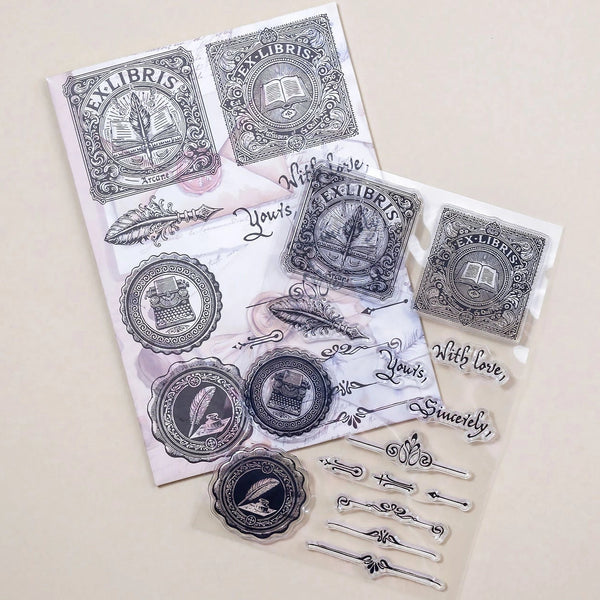 The Writing Desk Clear Stamps