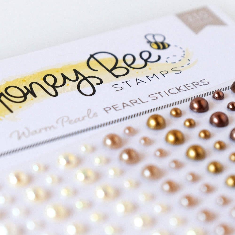 Warm Neutral Adhesive Pearls