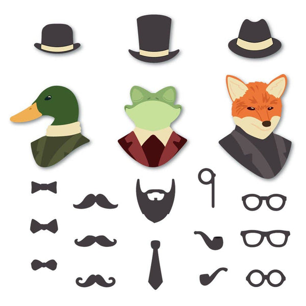 Gentlemen Gallery Wall Add-on Stand-Alone Die Set