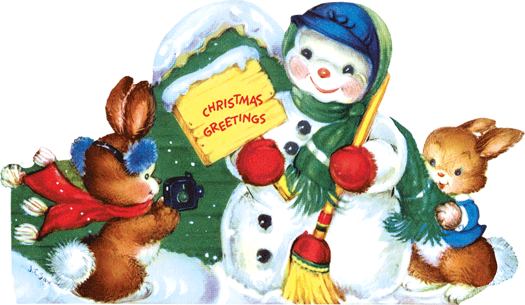 Christmas Cheer Die Cut Greeting Card Packet