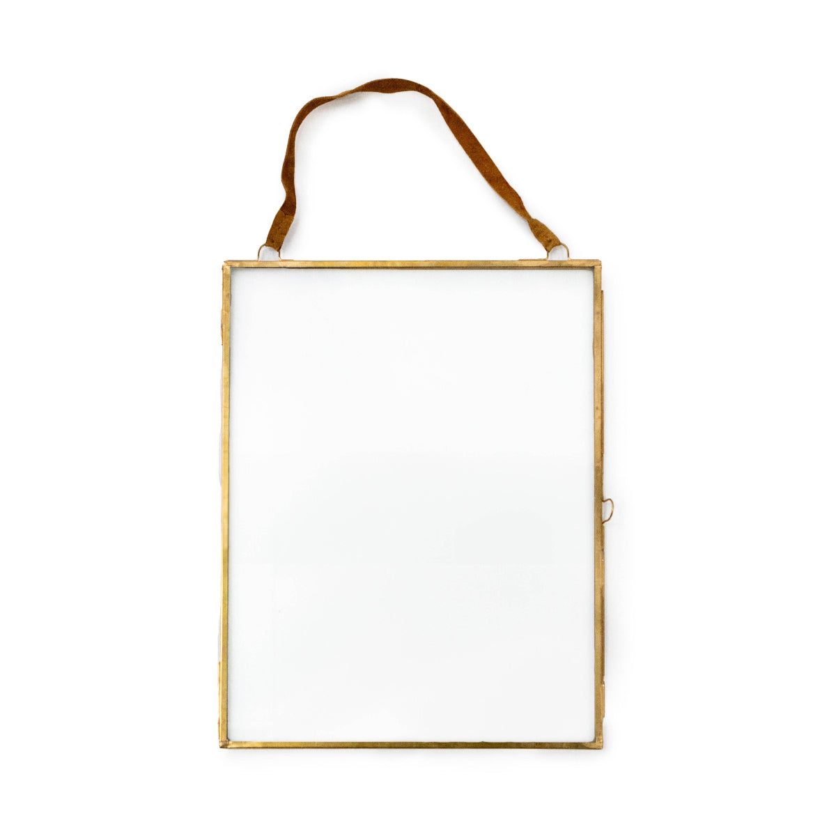 Glass & Brass 14.5x19 Floating Wall Frames