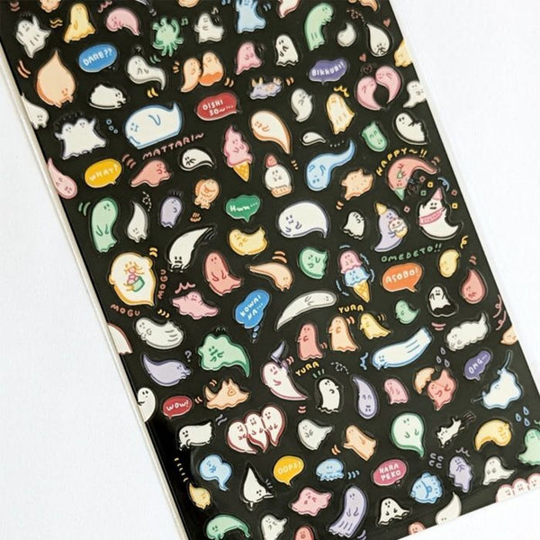 Obake Ghost Sticker Sheet
