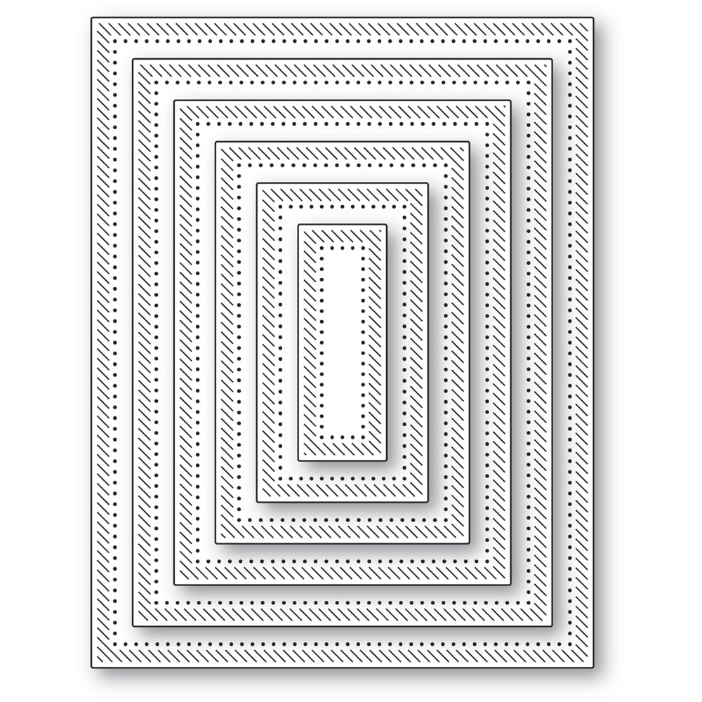 Heritage Rectangle Nesting Frames Die Set
