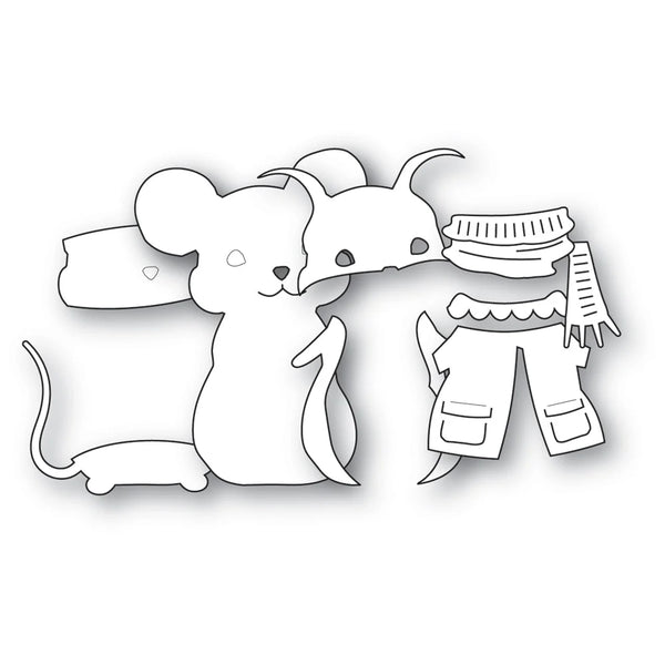 Town Mouse Craft Die Set