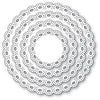 Round Eyelet Scalloped Nesting Circle Frames Die Set