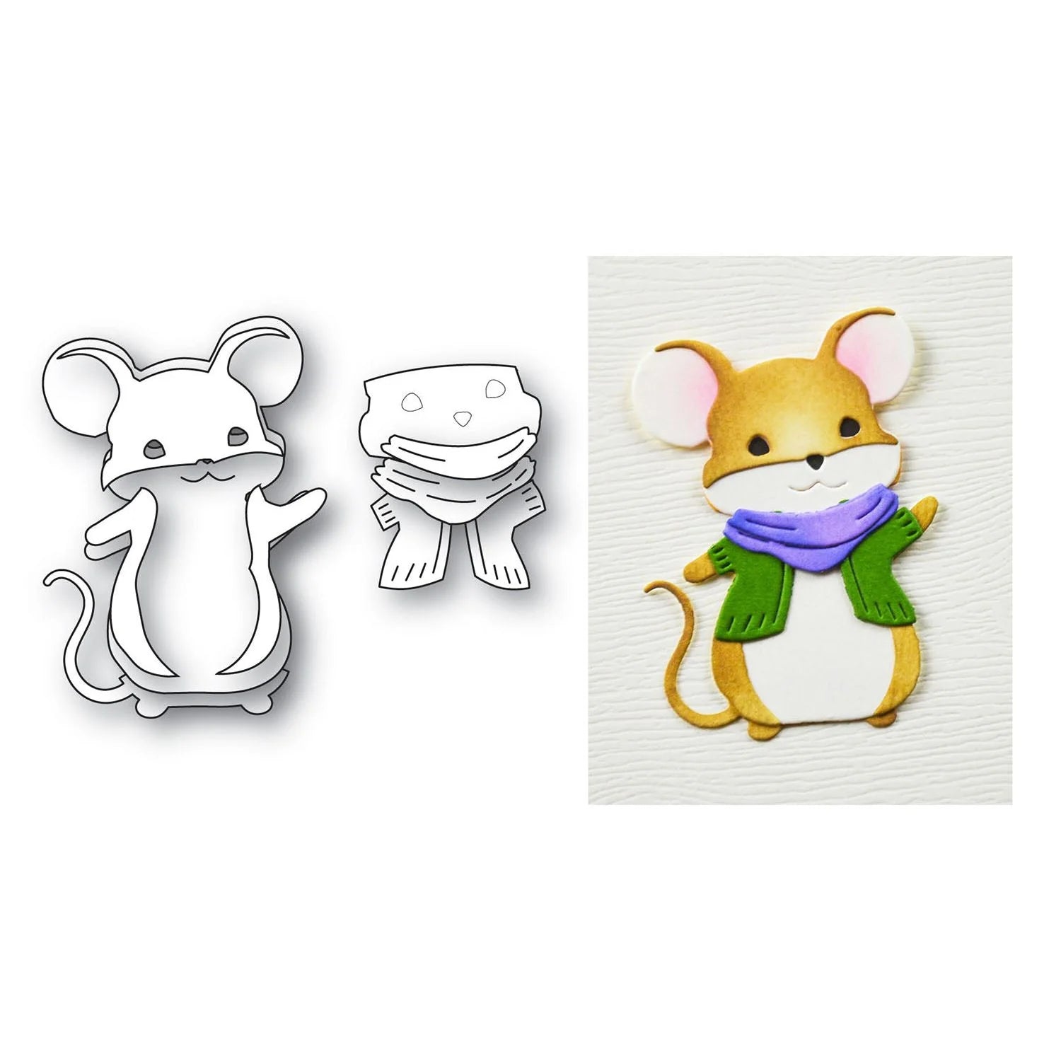 Village Mouse Craft Die Set