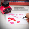 Neon Highlighter Pink Pigmented Fountain Pen Ink