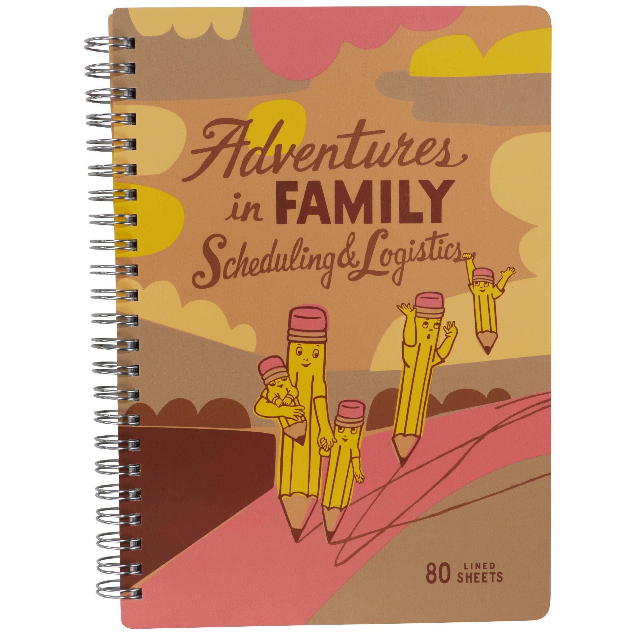 Family Scheduling 6x8 Spiral Notebook