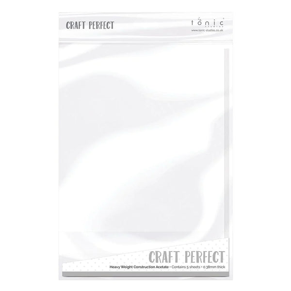 Heavy Weight Construction Acetate | A4 {5/pk}