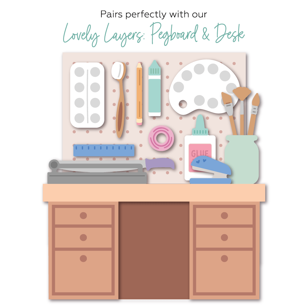 Paper Crafting Supplies Lovely Layers Die Set