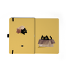 Black Cat Hardbound Layflat Notebook Journal