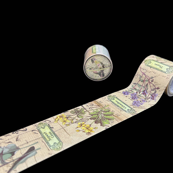 Apothecary Flower Washi Tape