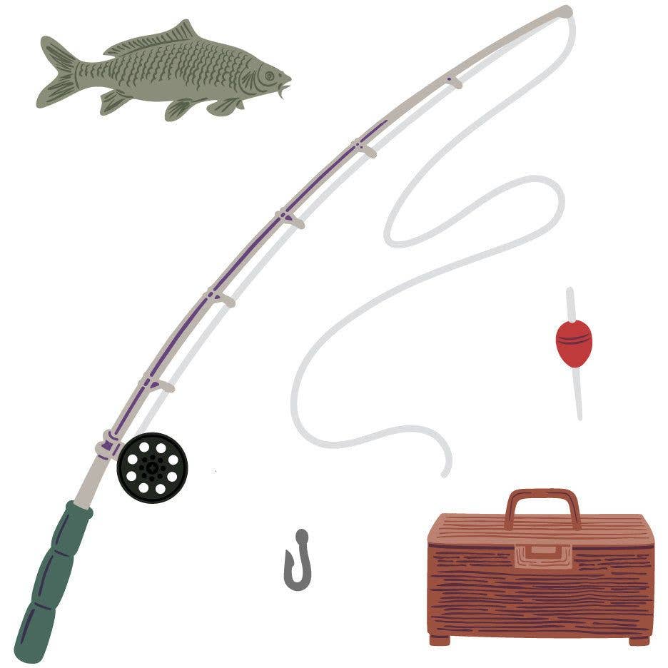 Rod & Reel Lovely Layers Die Set