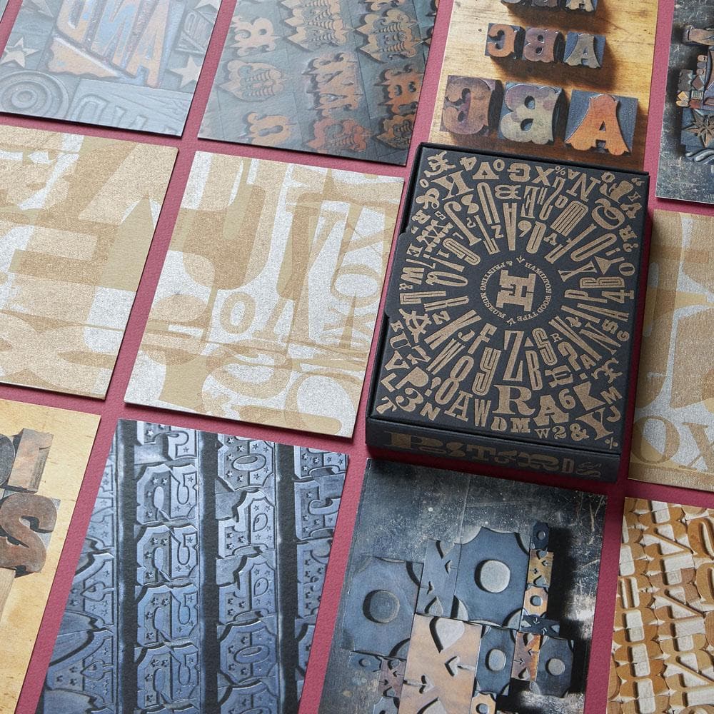 Postcards and Art Prints from the Hamilton Wood Type Collection