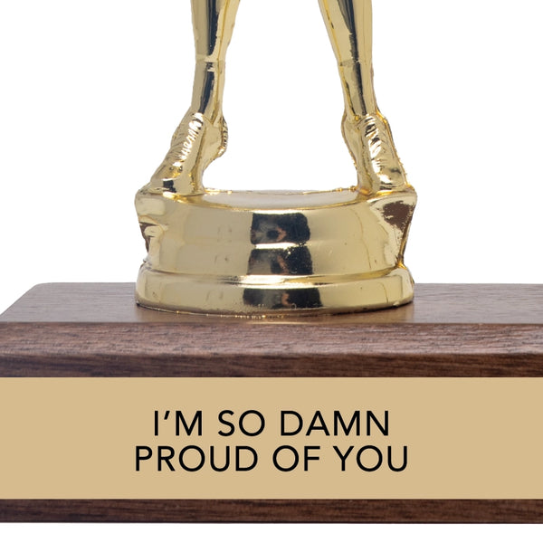 So Damn Proud Trophy