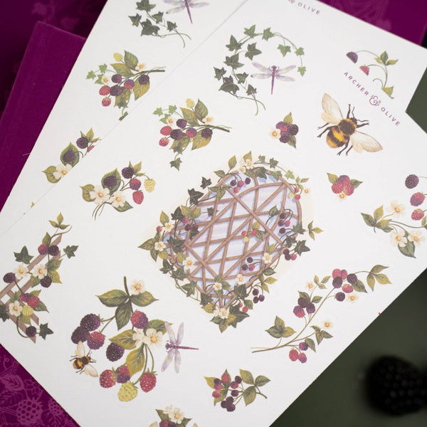 Berries & Vines Sticker Sheets