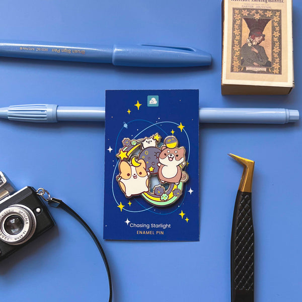 Chasing Starlight Enamel Pin